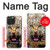 W1932 Blue Eyed Leopard Case Cover Custodia e Flip Case per iPhone 15 Pro Max