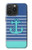 W2081 Nautical Anchor Case Cover Custodia e Flip Case per iPhone 15 Pro Max