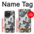 W2186 Gray Camo Camouflage Graphic Printed Case Cover Custodia e Flip Case per iPhone 15 Pro Max