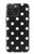 W2299 Black Polka Dots Case Cover Custodia e Flip Case per iPhone 15 Pro Max