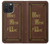 W2824 Once Upon a Time Book Cover Case Cover Custodia e Flip Case per iPhone 15 Pro Max