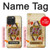 W2833 Poker Card Queen Hearts Case Cover Custodia e Flip Case per iPhone 15 Pro Max