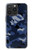 W2959 Navy Blue Camo Camouflage Case Cover Custodia e Flip Case per iPhone 15 Pro Max