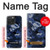 W2959 Navy Blue Camo Camouflage Case Cover Custodia e Flip Case per iPhone 15 Pro Max