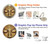 W3189 Magical Yantra Buddha Face Case Cover Custodia e Flip Case per iPhone 15 Pro Max