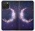W3324 Crescent Moon Galaxy Case Cover Custodia e Flip Case per iPhone 15 Pro Max
