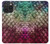 W3539 Mermaid Fish Scale Case Cover Custodia e Flip Case per iPhone 15 Pro Max