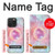 W3709 Pink Galaxy Case Cover Custodia e Flip Case per iPhone 15 Pro Max