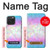 W3747 Trans Flag Polygon Case Cover Custodia e Flip Case per iPhone 15 Pro Max