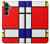 W0157 Composition Red Blue Yellow Case Cover Custodia e Flip Case per Samsung Galaxy S23 FE