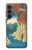 W3348 Utagawa Hiroshige The Monkey Bridge Case Cover Custodia e Flip Case per Samsung Galaxy S23 FE