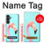 W3708 Pink Flamingo Case Cover Custodia e Flip Case per Samsung Galaxy S23 FE