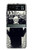 W1108 Skull Mask Man Protester Case Cover Custodia e Flip Case per Motorola Razr 40