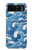 W3901 Aesthetic Storm Ocean Waves Case Cover Custodia e Flip Case per Motorola Razr 40