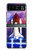 W3913 Colorful Nebula Space Shuttle Case Cover Custodia e Flip Case per Motorola Razr 40
