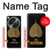 W2331 Gold Leaf Buddhist Om Symbol Case Cover Custodia e Flip Case per OnePlus OPEN
