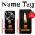 W3530 Buddha Candle Burning Case Cover Custodia e Flip Case per OnePlus OPEN