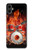 W1431 Skull Drum Fire Rock Case Cover Custodia e Flip Case per Samsung Galaxy A05