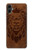 W2529 Leo Zodiac Tattoo Brown Graphic Print Case Cover Custodia e Flip Case per Samsung Galaxy A05