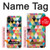 W3049 Triangles Vibrant Colors Case Cover Custodia e Flip Case per Samsung Galaxy A05