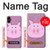 W3269 Pig Cartoon Case Cover Custodia e Flip Case per Samsung Galaxy A05