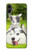 W3795 Kitten Cat Playful Siberian Husky Dog Paint Case Cover Custodia e Flip Case per Samsung Galaxy A05