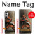 W0796 Japan Red Samurai Case Cover Custodia e Flip Case per Samsung Galaxy A05s