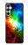 W2312 Colorful Rainbow Space Galaxy Case Cover Custodia e Flip Case per Samsung Galaxy A05s