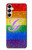 W2899 Rainbow LGBT Gay Pride Flag Case Cover Custodia e Flip Case per Samsung Galaxy A05s
