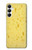 W2913 Cheese Texture Case Cover Custodia e Flip Case per Samsung Galaxy A05s
