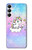 W3256 Cute Unicorn Cartoon Case Cover Custodia e Flip Case per Samsung Galaxy A05s