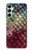 W3539 Mermaid Fish Scale Case Cover Custodia e Flip Case per Samsung Galaxy A05s