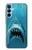 W0830 White Shark Case Cover Custodia e Flip Case per Samsung Galaxy A15 5G