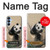 W2210 Panda Fluffy Art Painting Case Cover Custodia e Flip Case per Samsung Galaxy A15 5G W2210 Panda Fluffy Art Painting Case Cover Custodia e Flip Case per Samsung Galaxy A15 5G