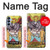W2763 Lovers Tarot Card Case Cover Custodia e Flip Case per Samsung Galaxy A15 5G
