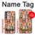 W2854 Cute Xmas Pattern Case Cover Custodia e Flip Case per Samsung Galaxy A15 5G