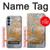 W3875 Canvas Vintage Rugs Case Cover Custodia e Flip Case per Samsung Galaxy A15 5G