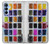 W3956 Watercolor Palette Box Graphic Case Cover Custodia e Flip Case per Samsung Galaxy A15 5G