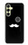 W1946 Sir Mustache Minimalism Case Cover Custodia e Flip Case per Samsung Galaxy A25 5G