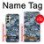 W2346 Navy Camo Camouflage Graphic Case Cover Custodia e Flip Case per Samsung Galaxy A25 5G