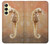 W2674 Seahorse Skeleton Fossil Case Cover Custodia e Flip Case per Samsung Galaxy A25 5G