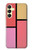 W2795 Cheek Palette Color Case Cover Custodia e Flip Case per Samsung Galaxy A25 5G
