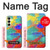 W2942 Brush Stroke Painting Case Cover Custodia e Flip Case per Samsung Galaxy A25 5G