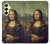 W3038 Mona Lisa Da Vinci Painting Case Cover Custodia e Flip Case per Samsung Galaxy A25 5G