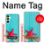 W3428 Aqua Wood Starfish Shell Case Cover Custodia e Flip Case per Samsung Galaxy A25 5G