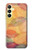 W3686 Fall Season Leaf Autumn Case Cover Custodia e Flip Case per Samsung Galaxy A25 5G
