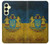 W3858 Ukraine Vintage Flag Case Cover Custodia e Flip Case per Samsung Galaxy A25 5G
