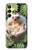 W3863 Pygmy Hedgehog Dwarf Hedgehog Paint Case Cover Custodia e Flip Case per Samsung Galaxy A25 5G