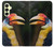 W3876 Colorful Hornbill Case Cover Custodia e Flip Case per Samsung Galaxy A25 5G