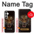 W0575 Tiger Face Case Cover Custodia e Flip Case per Samsung Galaxy A35 5G